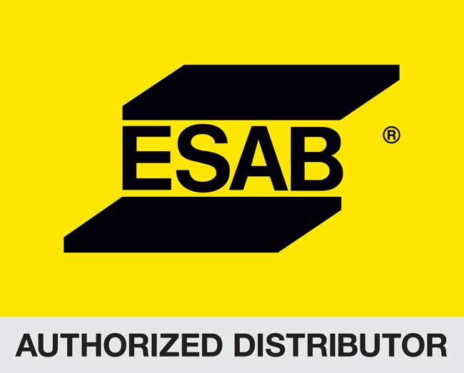 ESABs logotyp för auktoriserade återförsäljare.