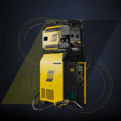 ESAB launches Warrior Edge 500 CX and RobustFeed Edge CX, next-generation welding platform for global heavy industrial markets