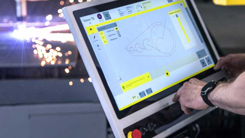 ESAB launches Vision T6™, the most intuitive CNC controller for automated plasma and oxy-fuel cutting