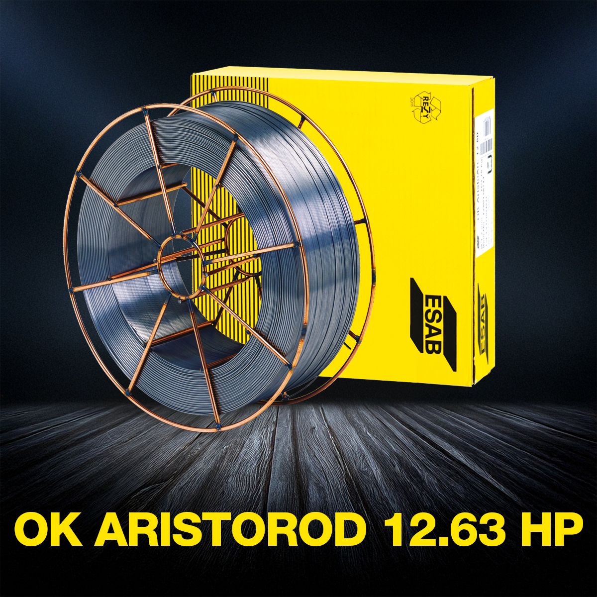 ESAB introduces MIG/MAG wires for yellow goods applications