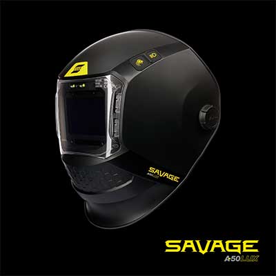 独特的功能让伊萨全新SAVAGE A50 LUX焊接面罩更加强大