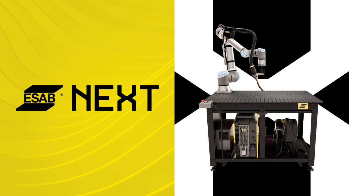 ESAB Next LP17: Neue Eigenschaften für Schweißen, Robotik und digitale Arbeitsabläufe