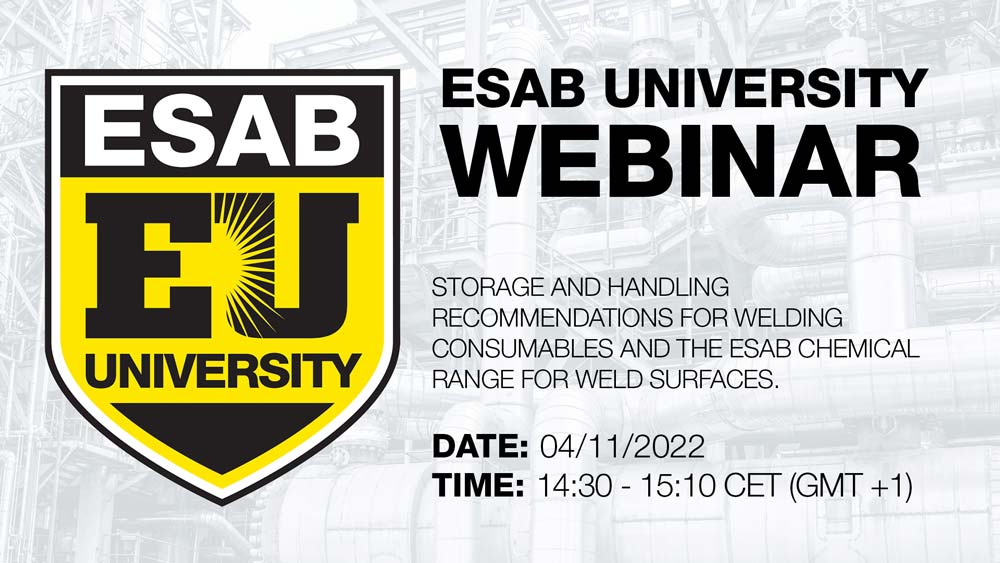 ESAB Webinar 04/11/2022