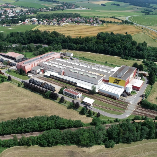 ESAB Vamberk manufacturing facility in Czech Republic