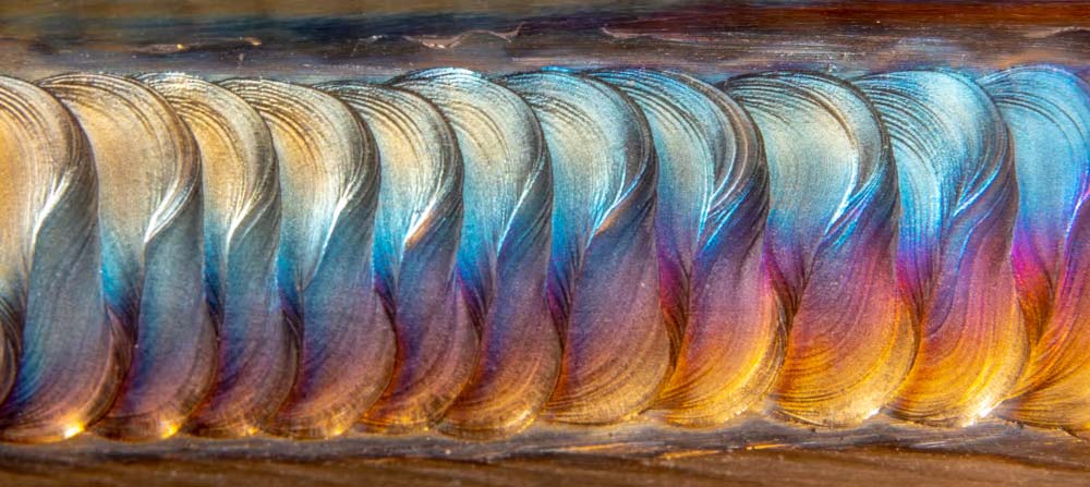 Image illustrating what gas is best to purge stainless steel pipe during welding.
