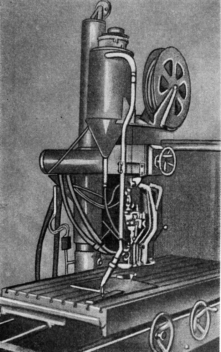 Vintage submerged arc welding (SAW) equipment
