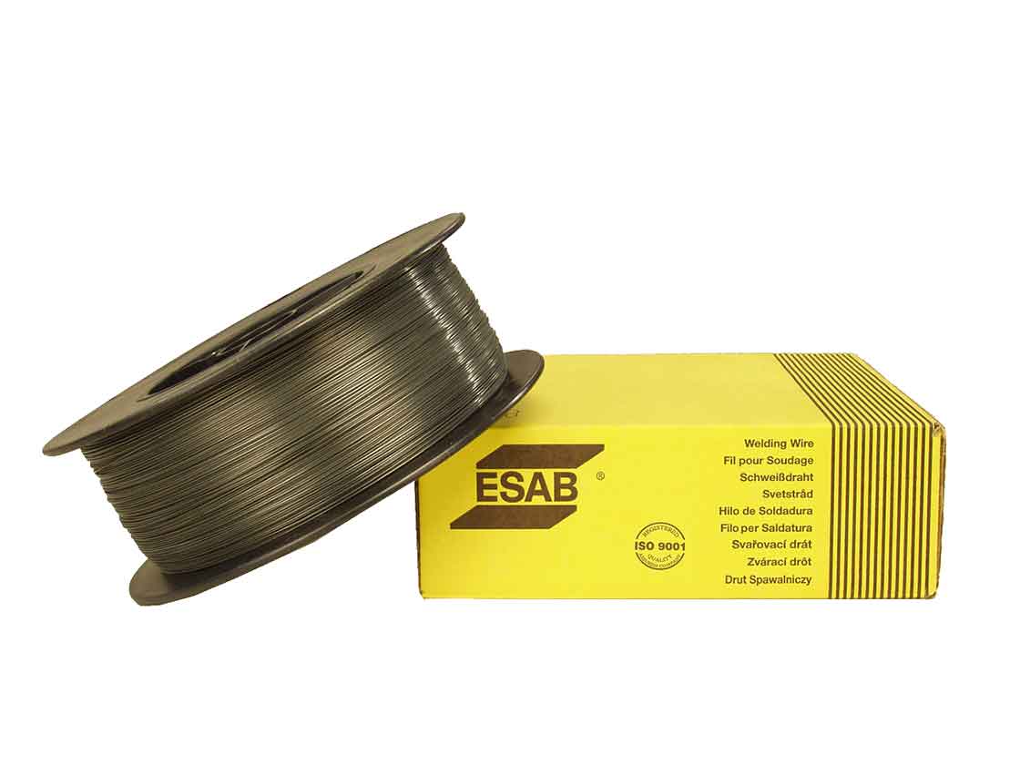 Gas-shielded cored wire