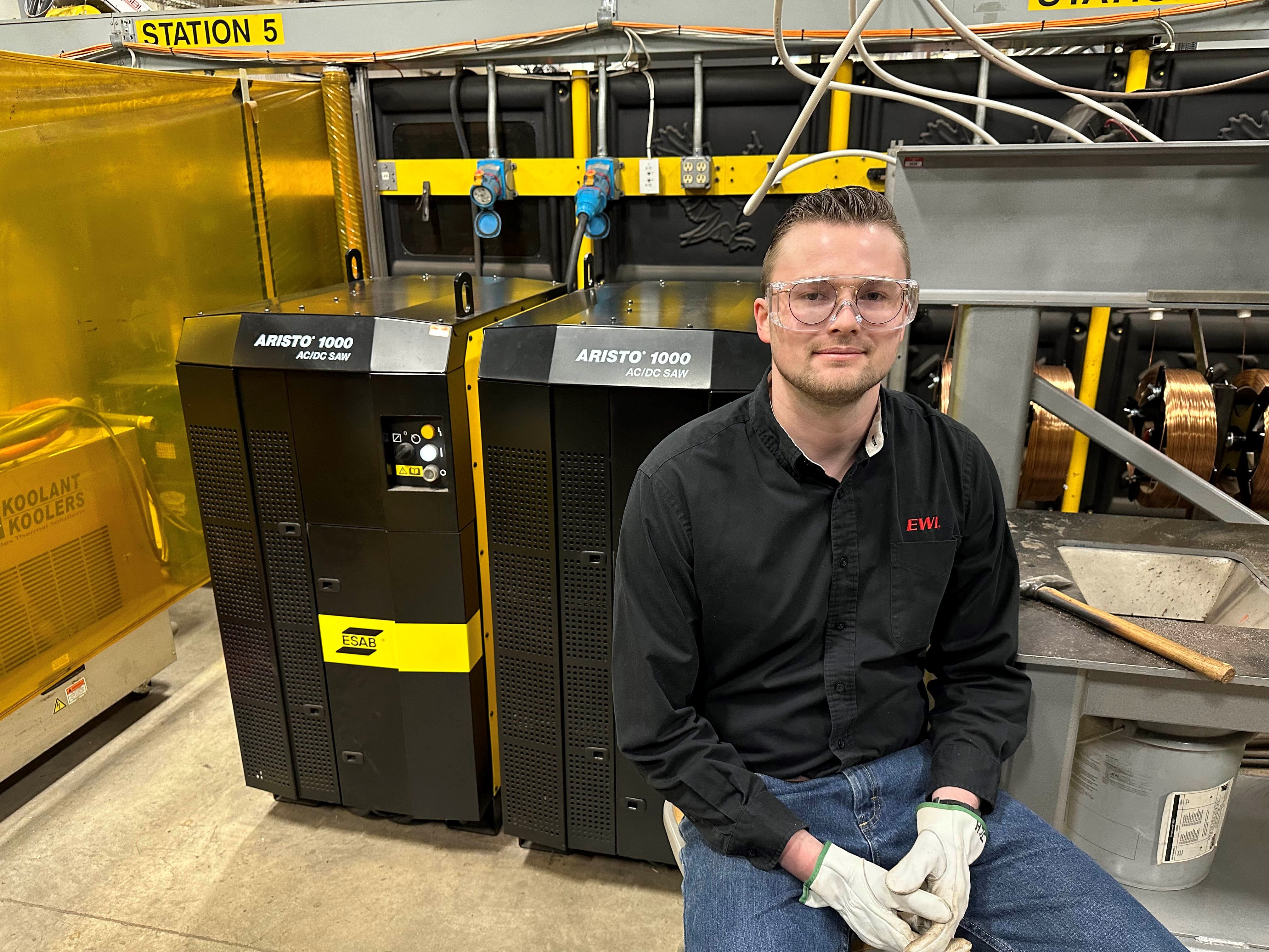Jim Hansen, project engineer, EWI