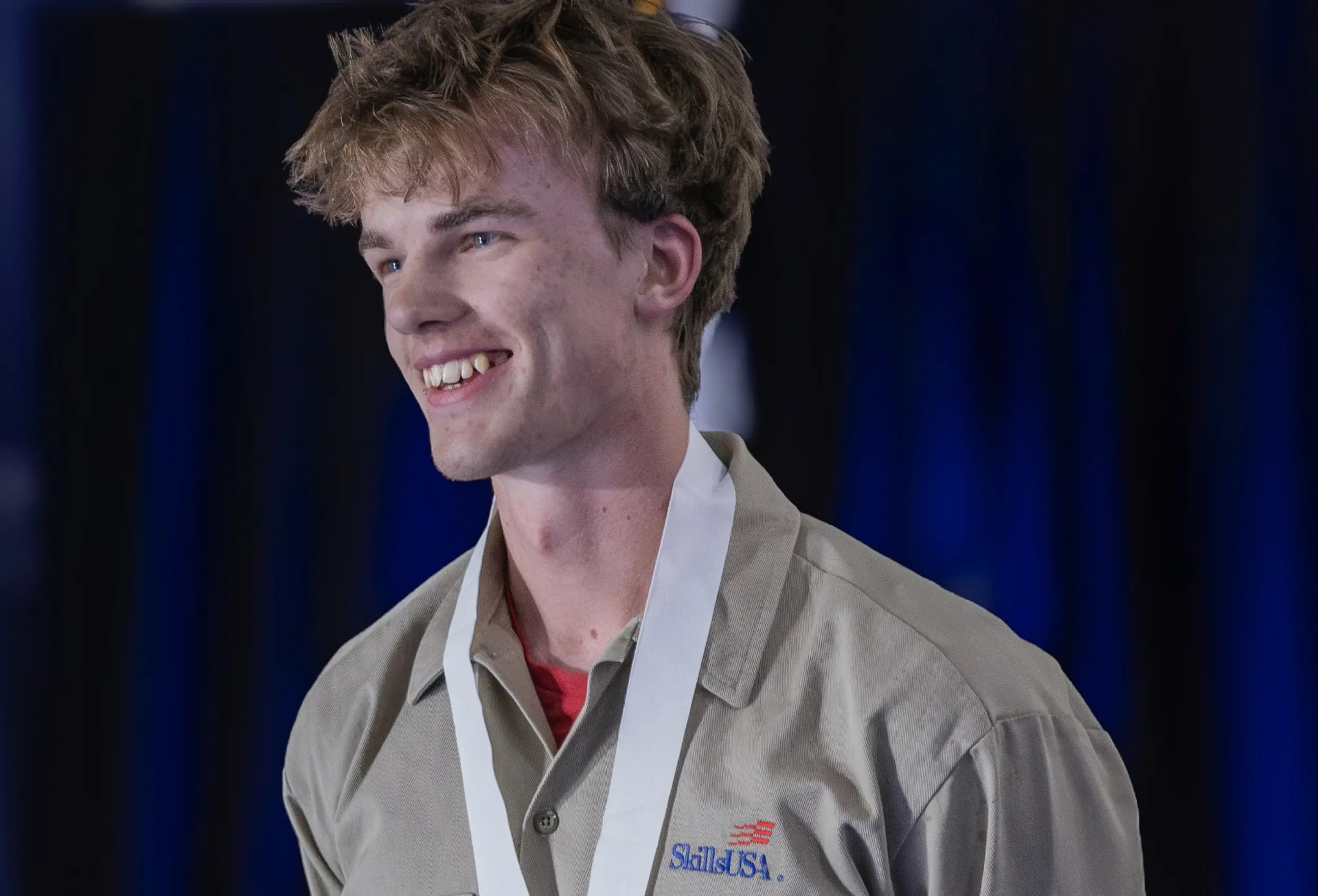 Benjamin Cornaby - ESAB/AWS Scholarship winner and 2X SkillsUSA Collegiate Champion