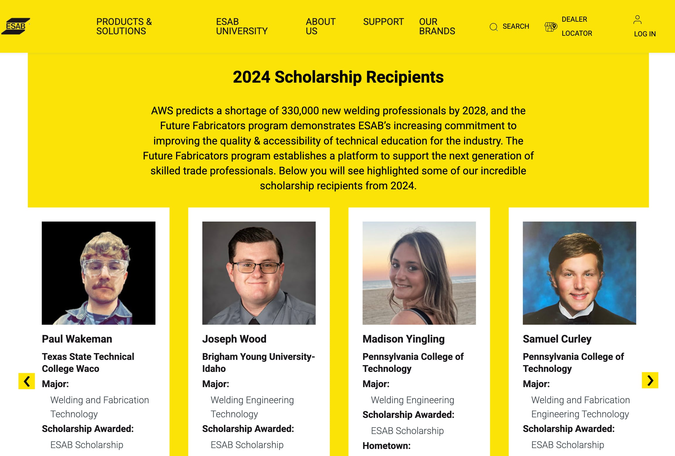 Scholarships