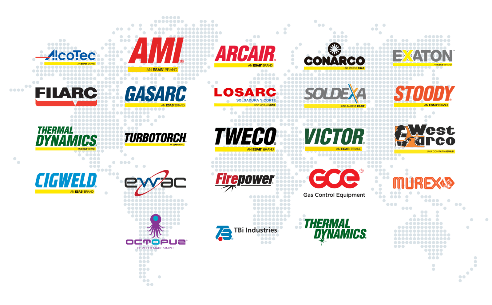 Global & Regional Brands Map