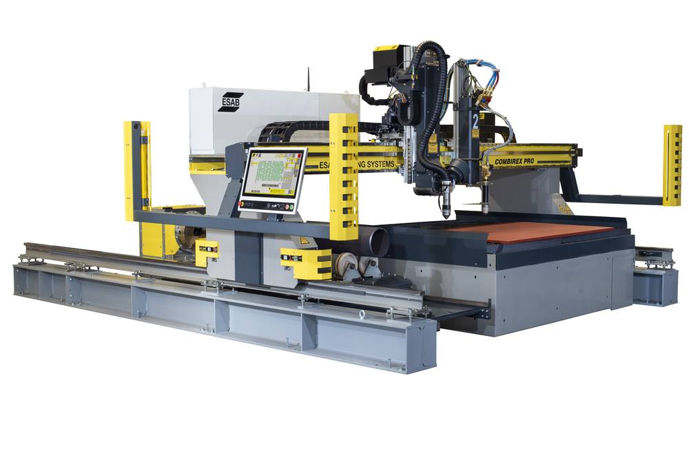 ESAB Combirex Pro Automated Cutting Machine Now Features Improved Accuracy, Durability, and Travel Speed