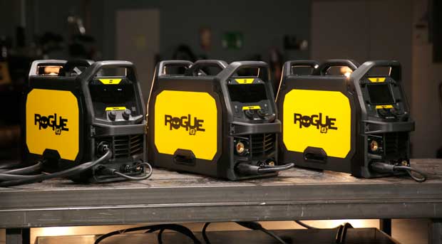 New ESAB Rogue MIG, Rogue Multiprocess Inverters Loaded with Features in a Portable, Affordable Package
