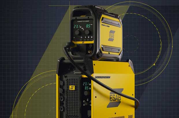 ESAB demonstrates Warrior Edge 500 CX and Robustfeed Edge CX