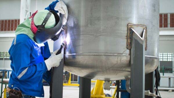 Stainless steel welding safety