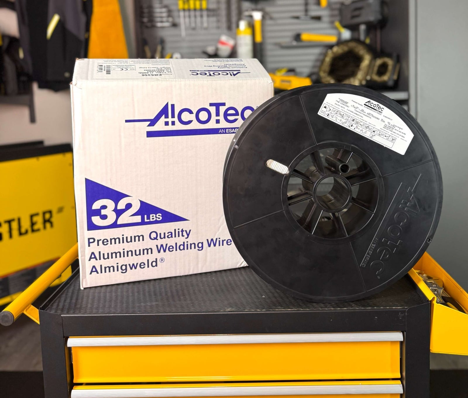 Alcotec 32-lb aluminum welding wire