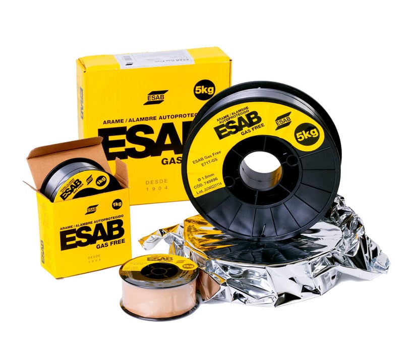 ESAB lanza un alambre que brinda más libertad a los soldadores
